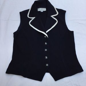 St. John navy blue tank vest